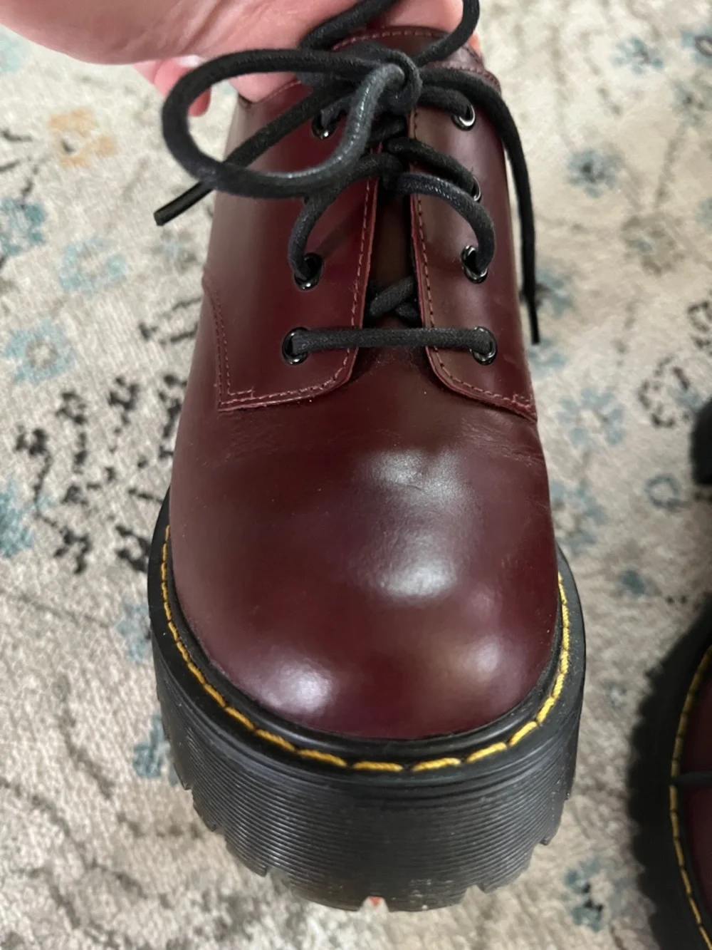 Dr. Martens Salome Platform Lace-Up Oxfords Size 7 - Picture 7 of 17